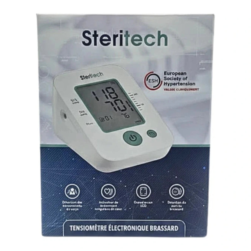 Steritech Electronic Upper-Arm Blood Pressure Monitor