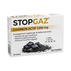 STOPGAZ Charbon Actif 1200 mg 30 Gélules