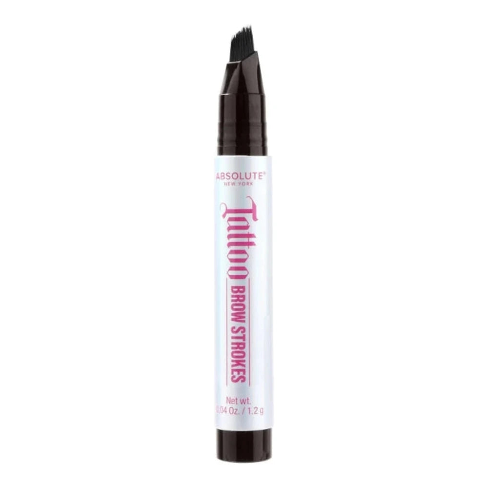 Stylo sourcils Absolute New York Tattoo Brow Strokes Black Brown