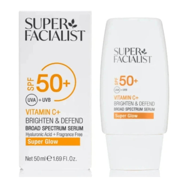 Super Facialist Vitamine C+ Brighten & Defend Broad Spectrum Serum SPF50+ 50ml