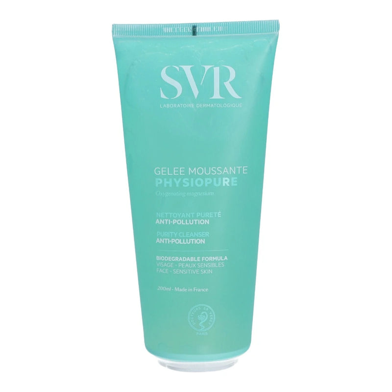 Gelatina espumosa anticontaminación Svr Physiopure 200 ml