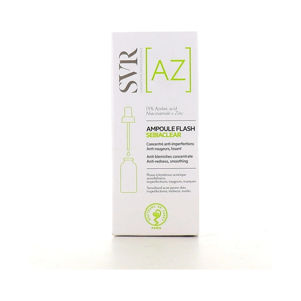 SVR Sebiaclear Ampoule Flash 30 ml – flacon du soin anti-imperfections