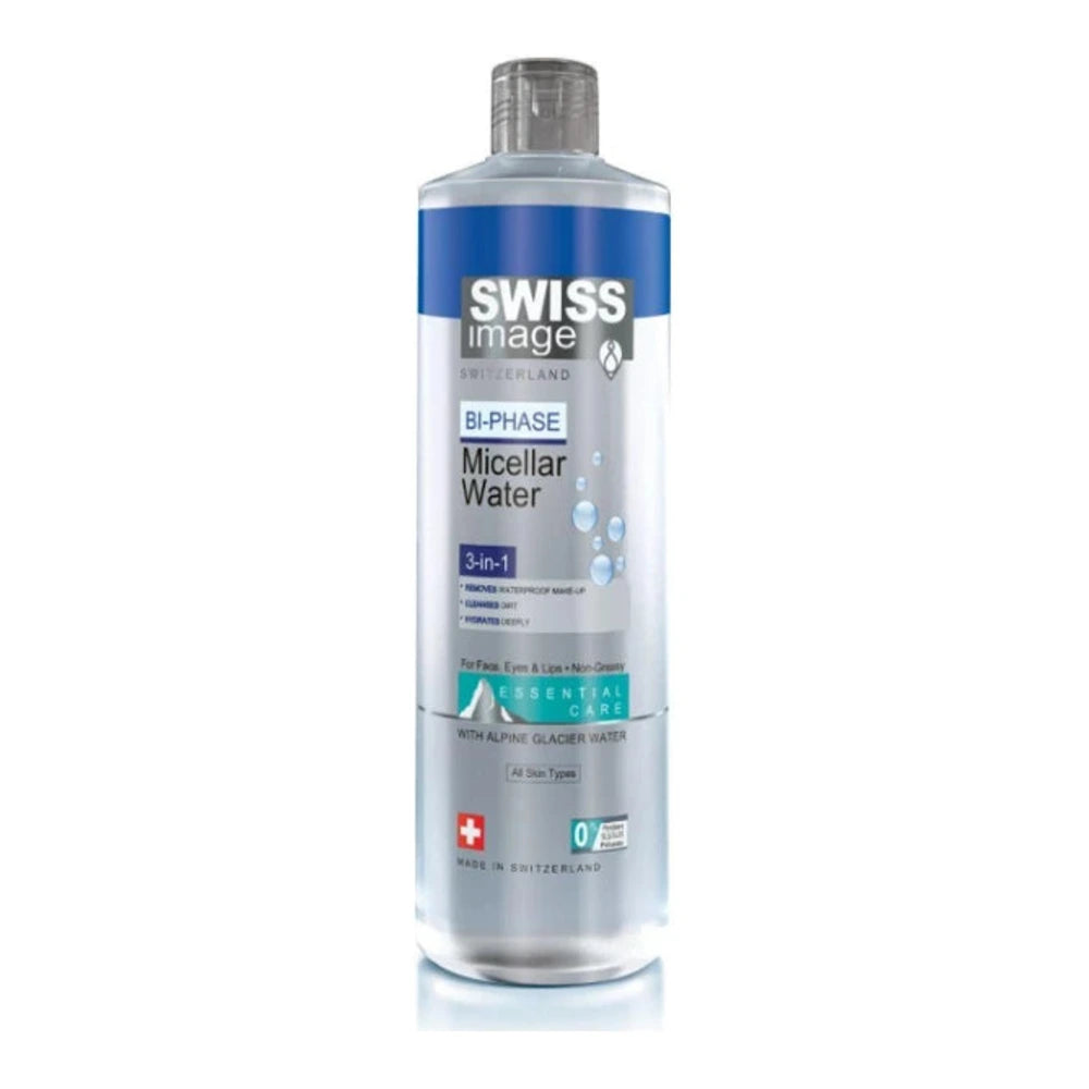 Swiss Image Essential Care eau micellaire bi-phase – flacon 400 ml