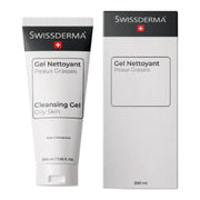 Swissderma Gel Nettoyant Peaux Grasses 200 ml – flacon