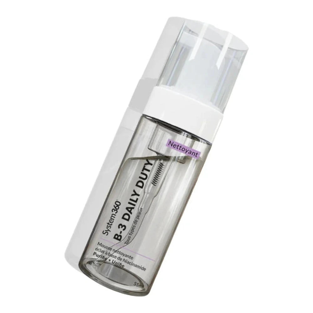 System 360 B-3 Daily Duty mousse nettoyante visage 150 ml – flacon pompe