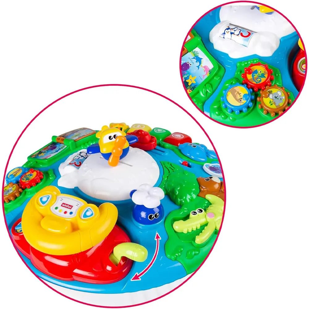 Winfun Table d'Activités Globetrotter - 12M+