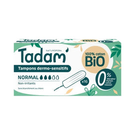 Tadam' tampons dermo sensitifs Normal – boîte de 16
