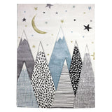 Tapis SNOWSKY Gris & Bleu