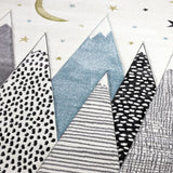 Tapis SNOWSKY Gris & Bleu