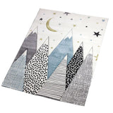 Tapis SNOWSKY Gris & Bleu