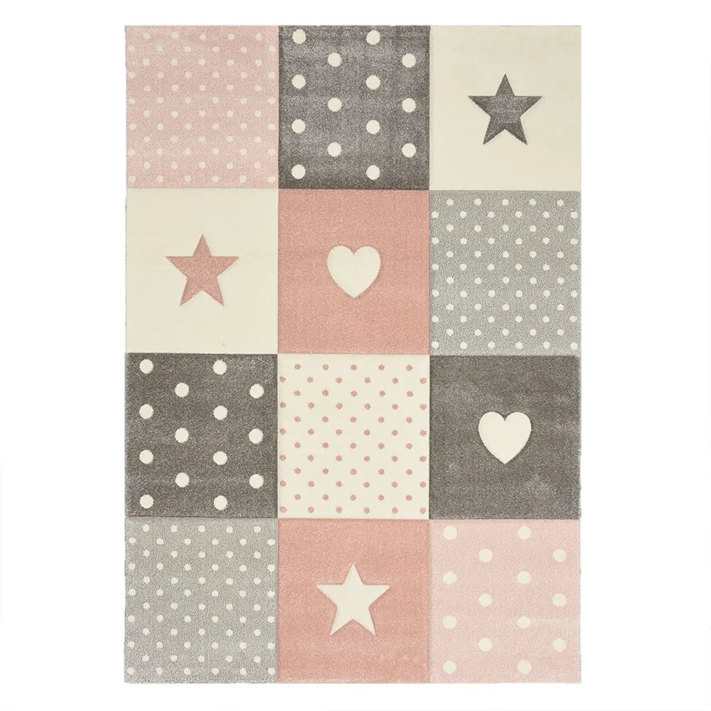 Tapis Minikds Crème Rose