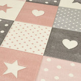 Tapis Minikds Crème Rose