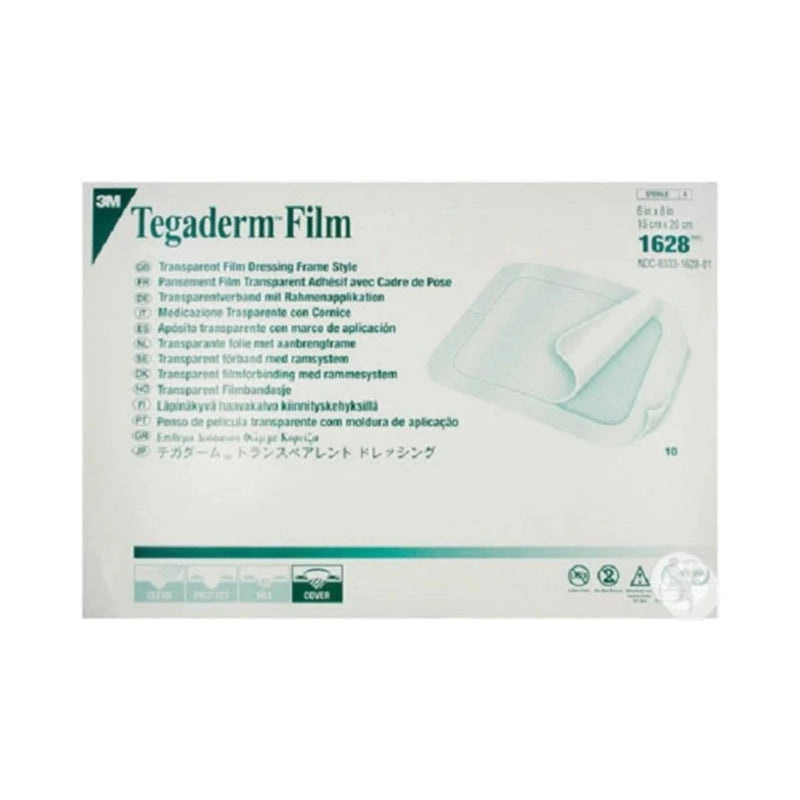 ضمادة Tegaderm الشفافة بإطار 5 × 20 سم