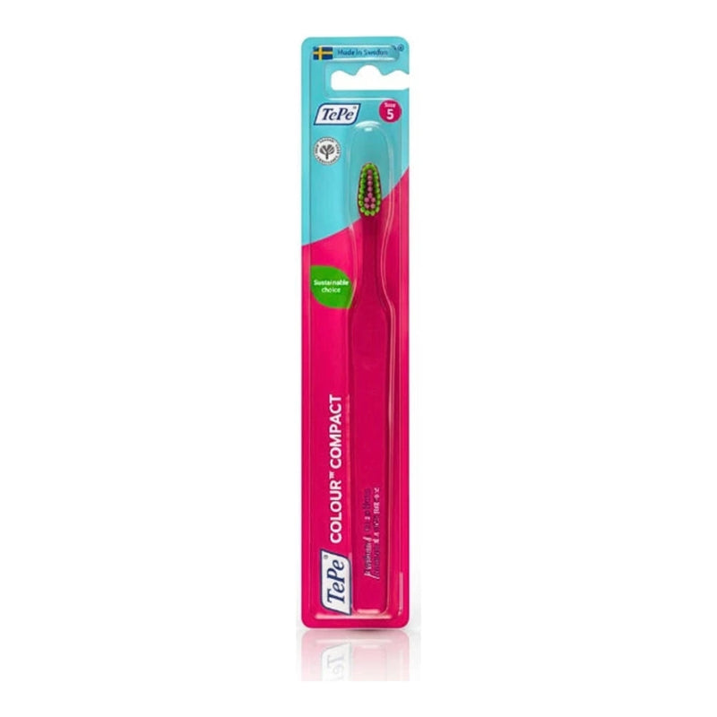 Tepe Cepillo de Dientes Colour Compact Rosa Extrasuave