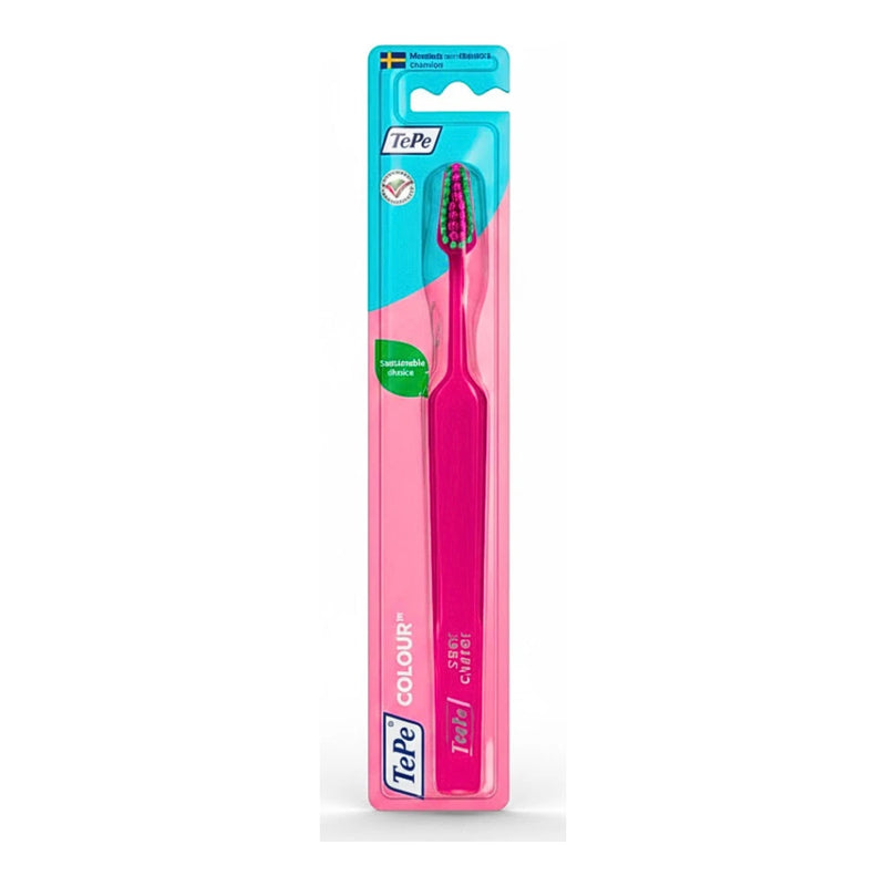 TePe Cepillo de Dientes Colour Rosa Suave