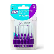 Brossettes interdentaires TePe Original violet 1,1 mm taille 6, sachet de 6