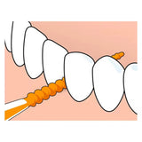 TePe EasyPick 36 Pièces Taille XS/S - Orange
