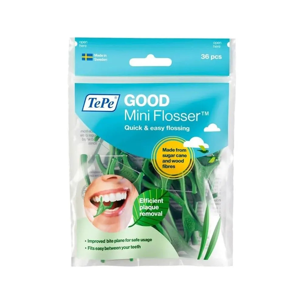 TePe Good Mini Flossers 36 Pieces - Vert