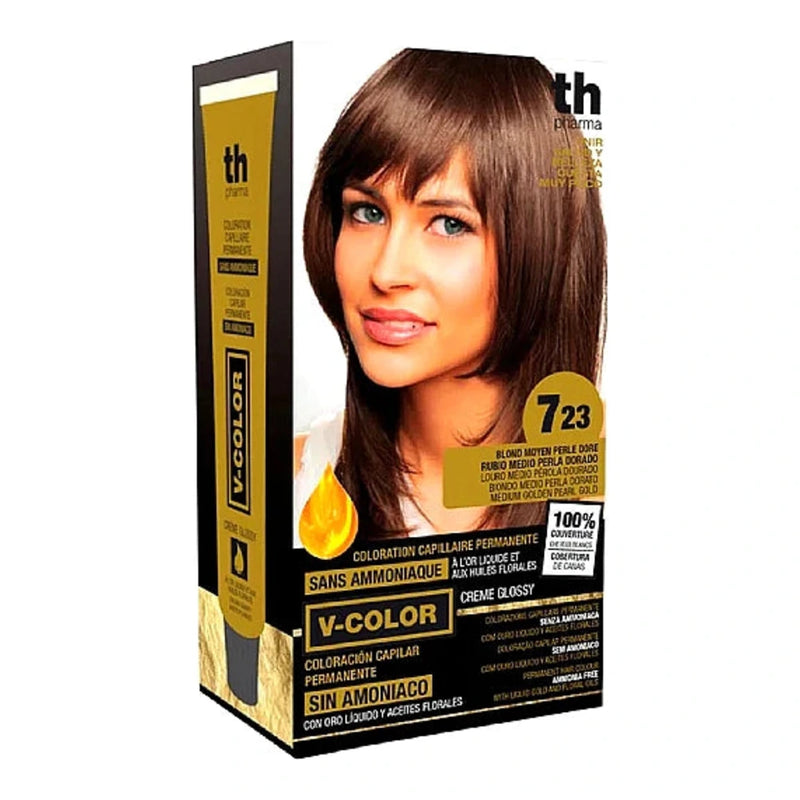Th-Pharma Th-Vitalia Color N° 7.23 Blond Moyen Perle Doré