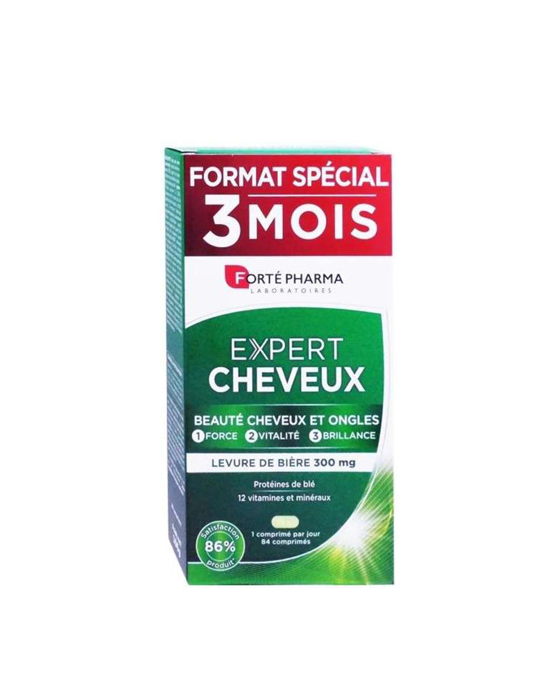 Forté Pharma Expert Cheveux Programme De 3 Mois - 84 Comprimés