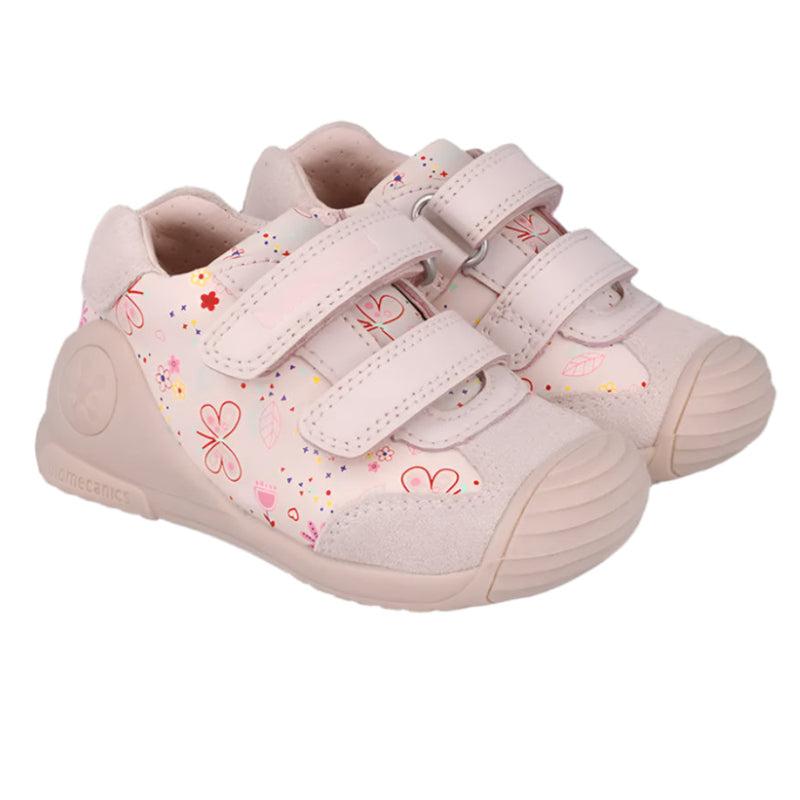 Biomecanics Chaussures Ergonomiques Bébé – Floral Pink