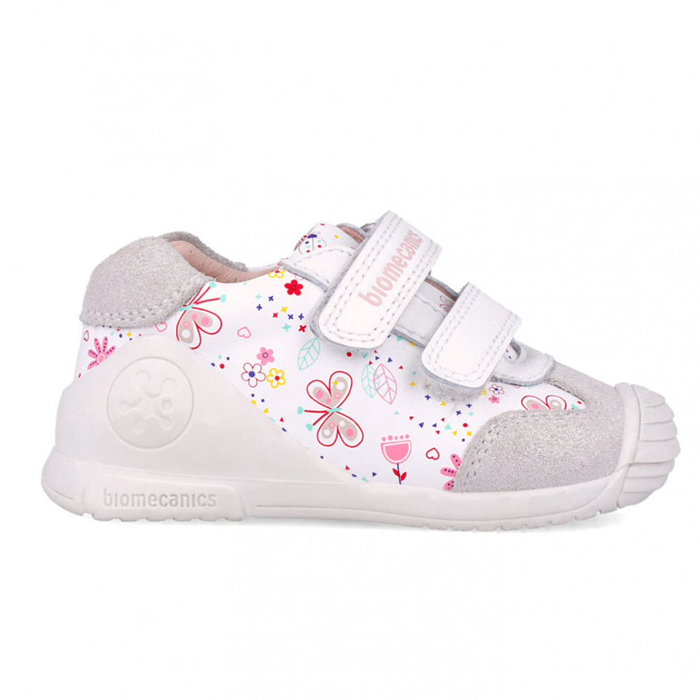 Zapatos ergonómicos para bebé Biomecanics – Floral White