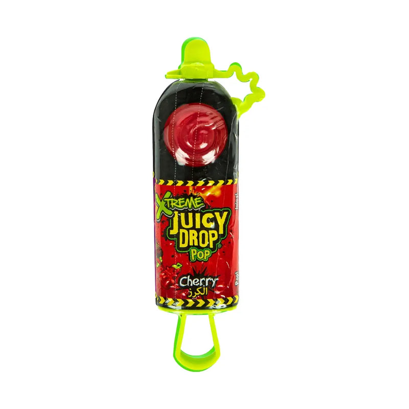 Bazooka Candy Brands Xtreme Juicy Drop Pop 26g - Cherry Flavor
