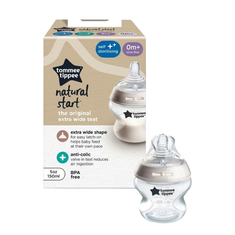 Tommee Tippee Biberon Natural Start 150ml +0m Ref 42240091