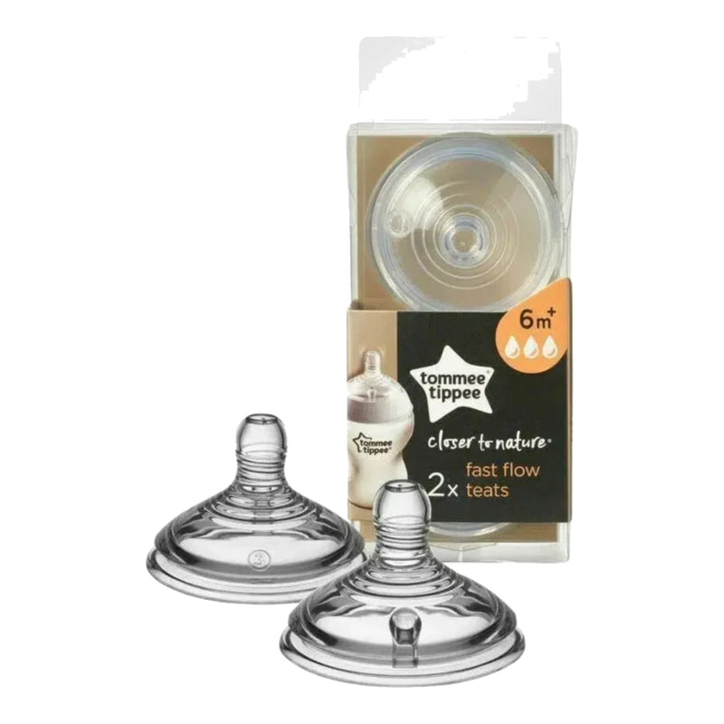 Tommee Tippee 2 Closer to Nature Fast Flow Teats