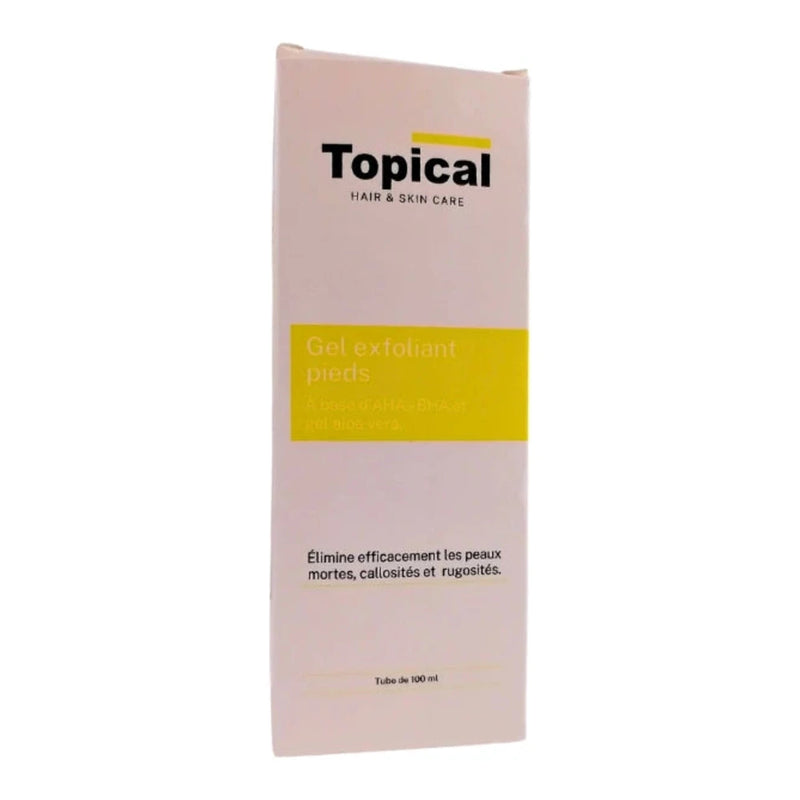 Gel exfoliante tópico para pies 100 ml