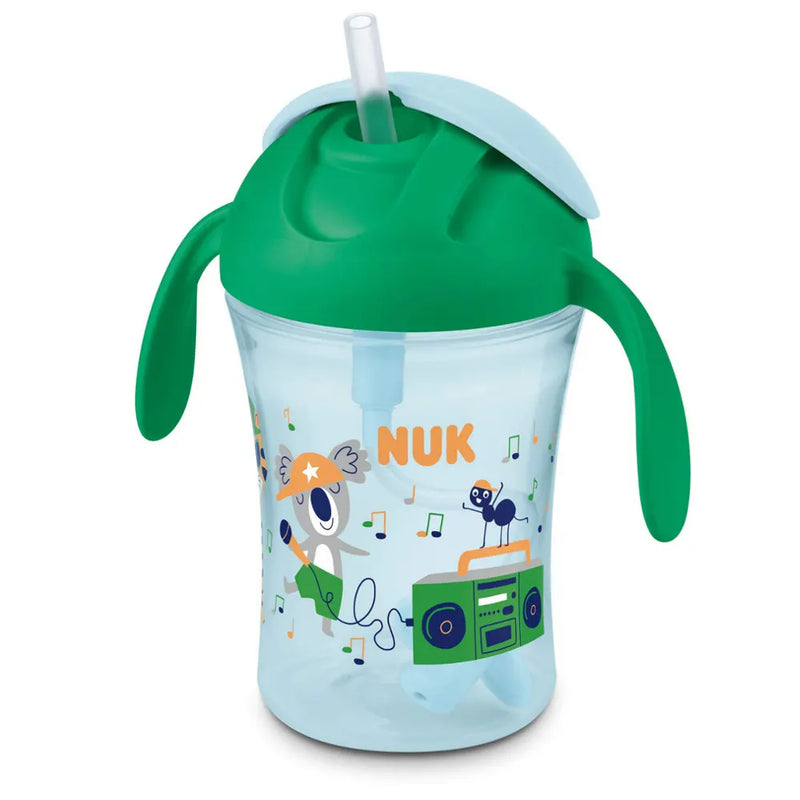 Nuk Cup with Straw Turquoise - 230ml