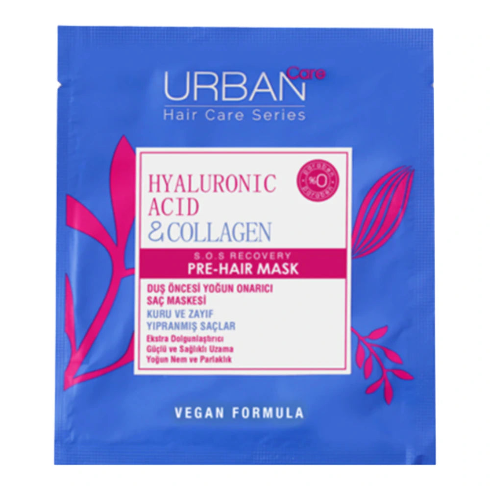 Urban Care masque réparateur acide hyaluronique et collagène 50 ml – flacon
