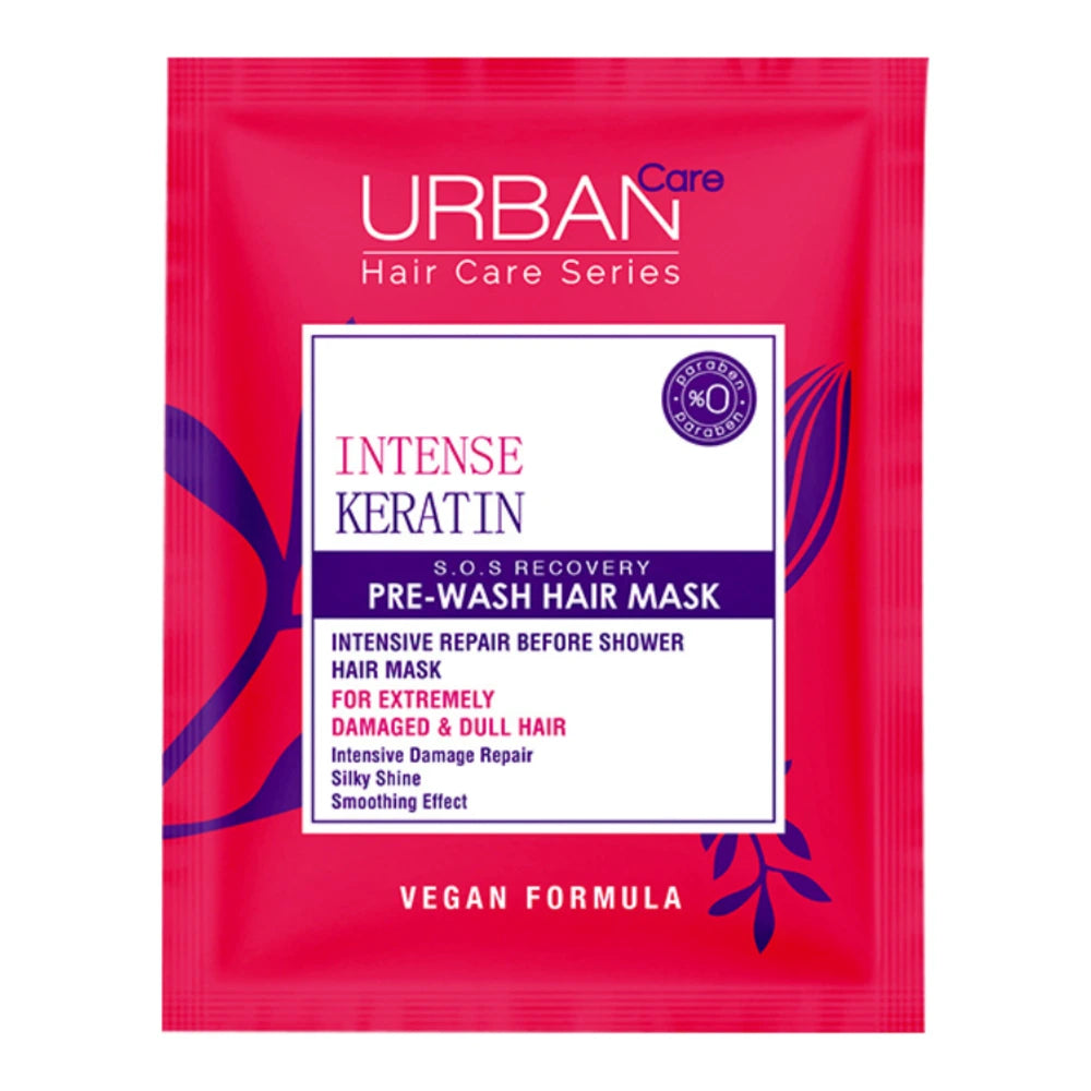 Urban Care Intense Keratin masque réparateur avant lavage 50 ml – flacon