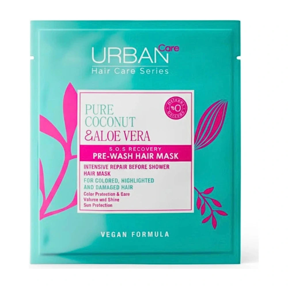 Urban Care masque capillaire noix de coco et aloe vera 50 ml