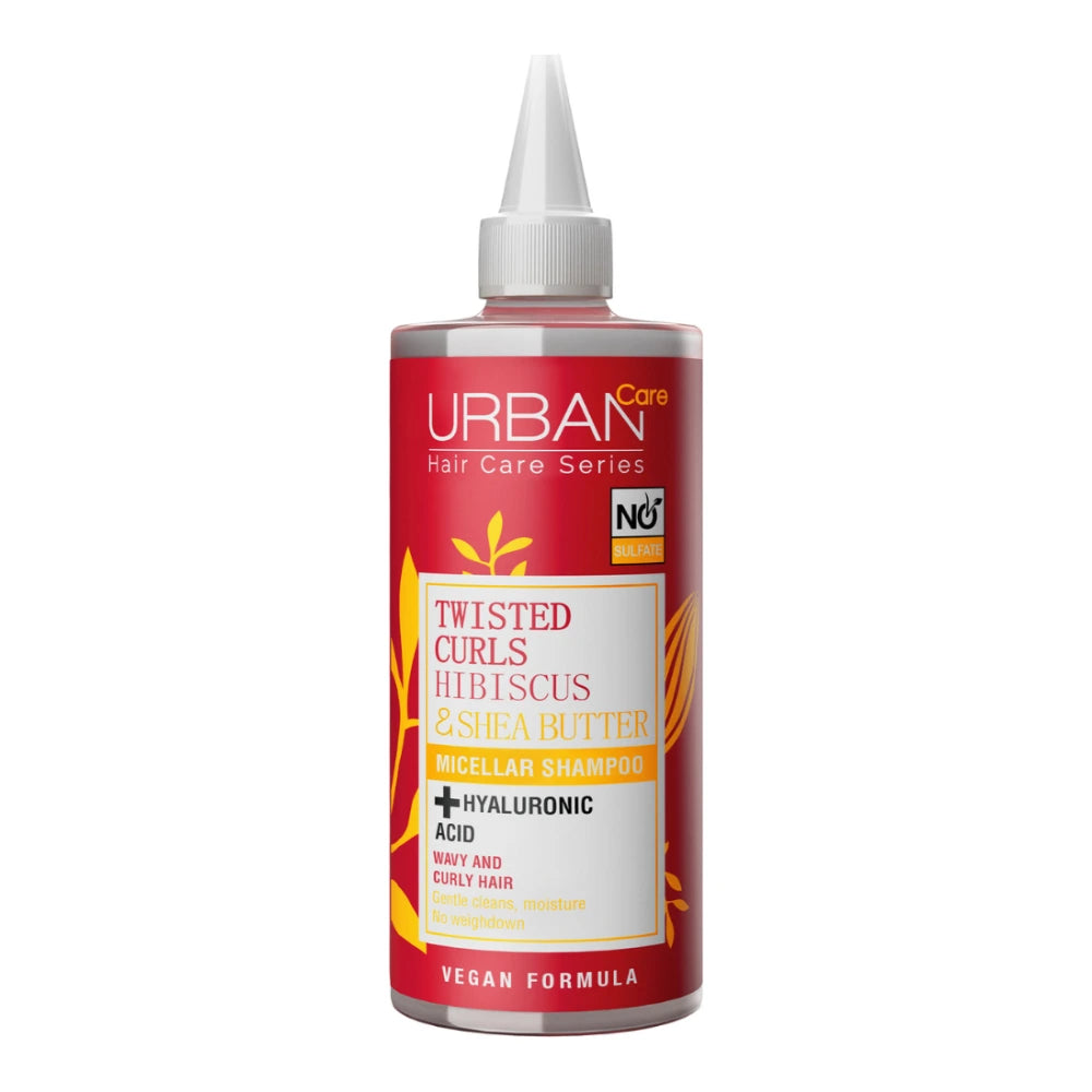 Urban Care Twisted Curls Hibiscus & Shea Butter Micellar Shampoo 340ml