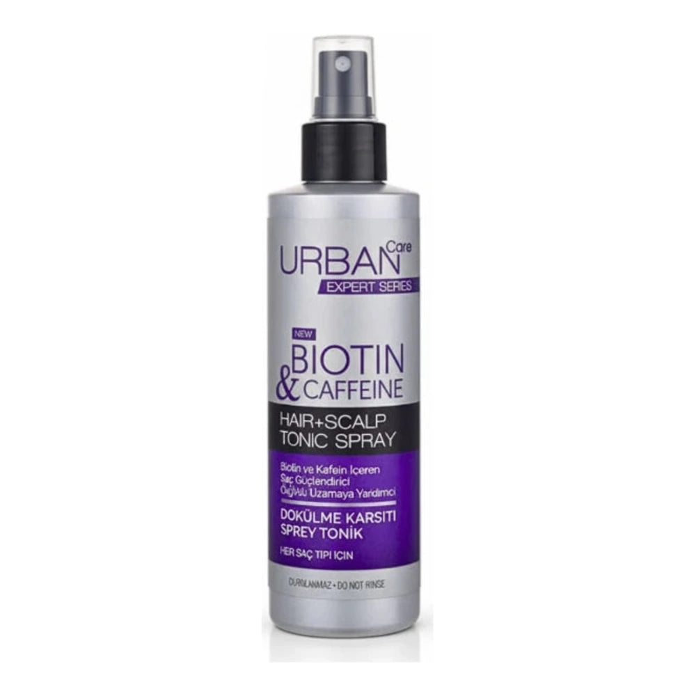 Urban Care Expert Series spray tonique biotine et caféine – 200 ml