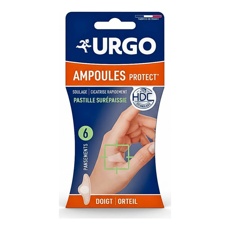 Urgo Ampollas Dedos de Mano y Pie Formato Pequeño x6