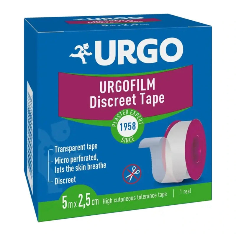 Cinta adhesiva discreta Urgo Film de 5 m x 2,5 cm