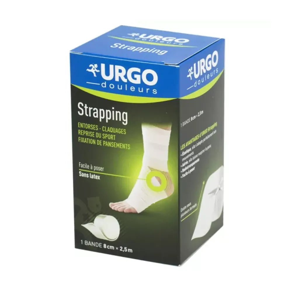 Urgo Strapping Woven Elastic Band 8cm x 2.5m