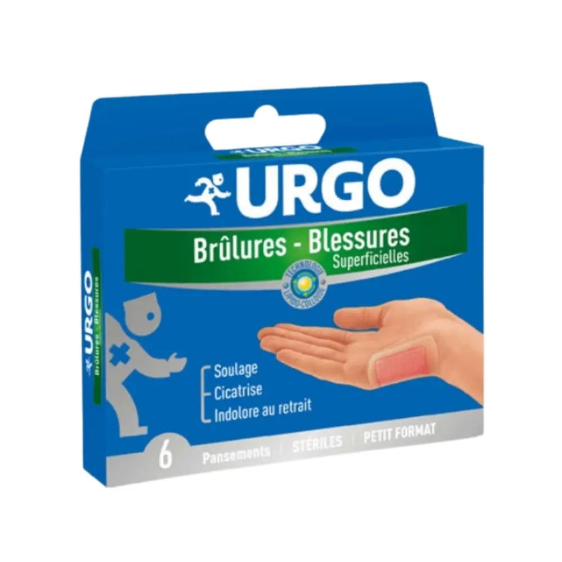 Vendaje elástico Urgo Burns (6 piezas)