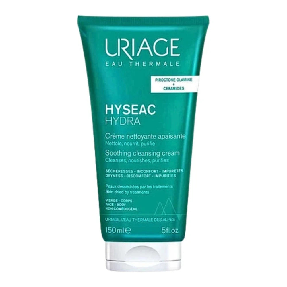 Crème nettoyante apaisante Uriage Hyséac Hydra 150 ml – emballage
