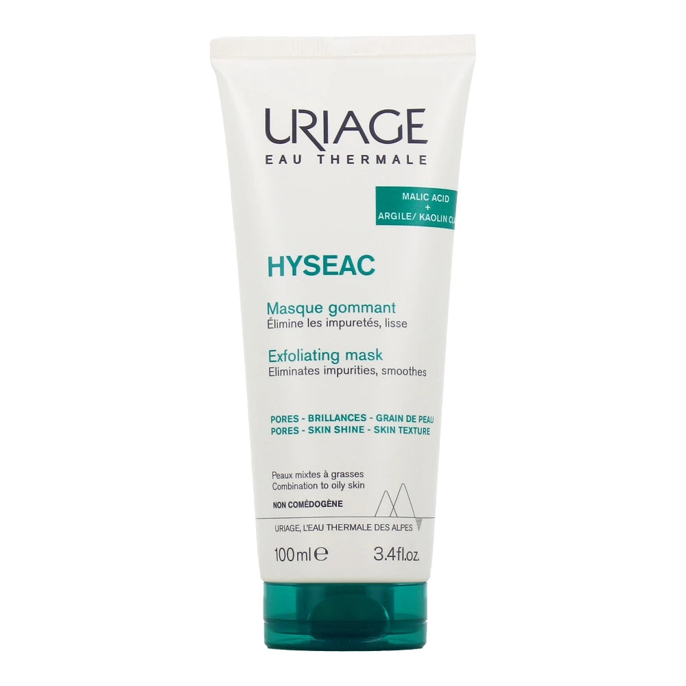 Uriage Hyséac Masque Gommant 100 ml, visuel officiel de la marque