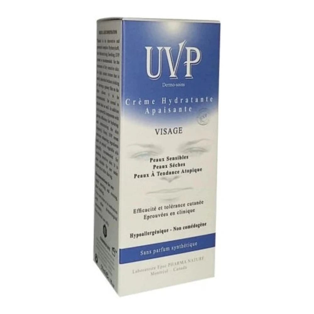 UVP Crème Hydratante Apaisante Visage 50 ml – tube