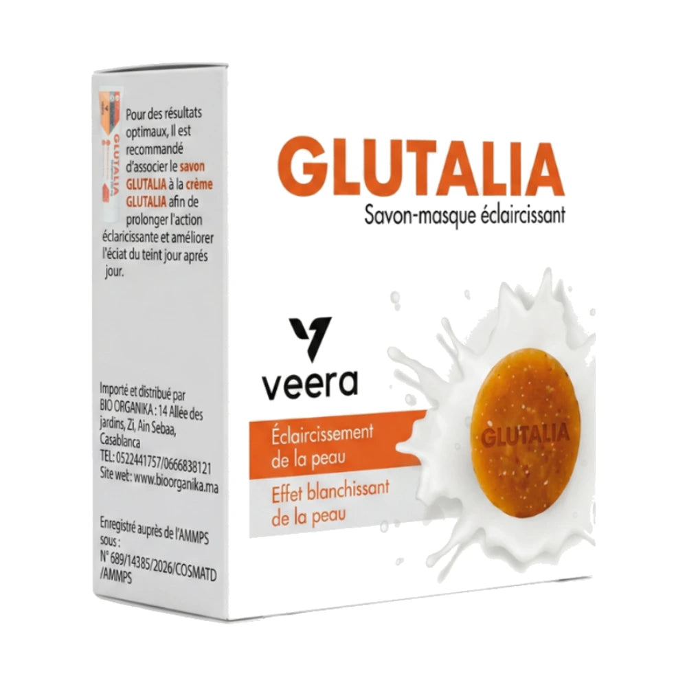 Veera Glutalia Savon-Masque Éclaircissant 75 g