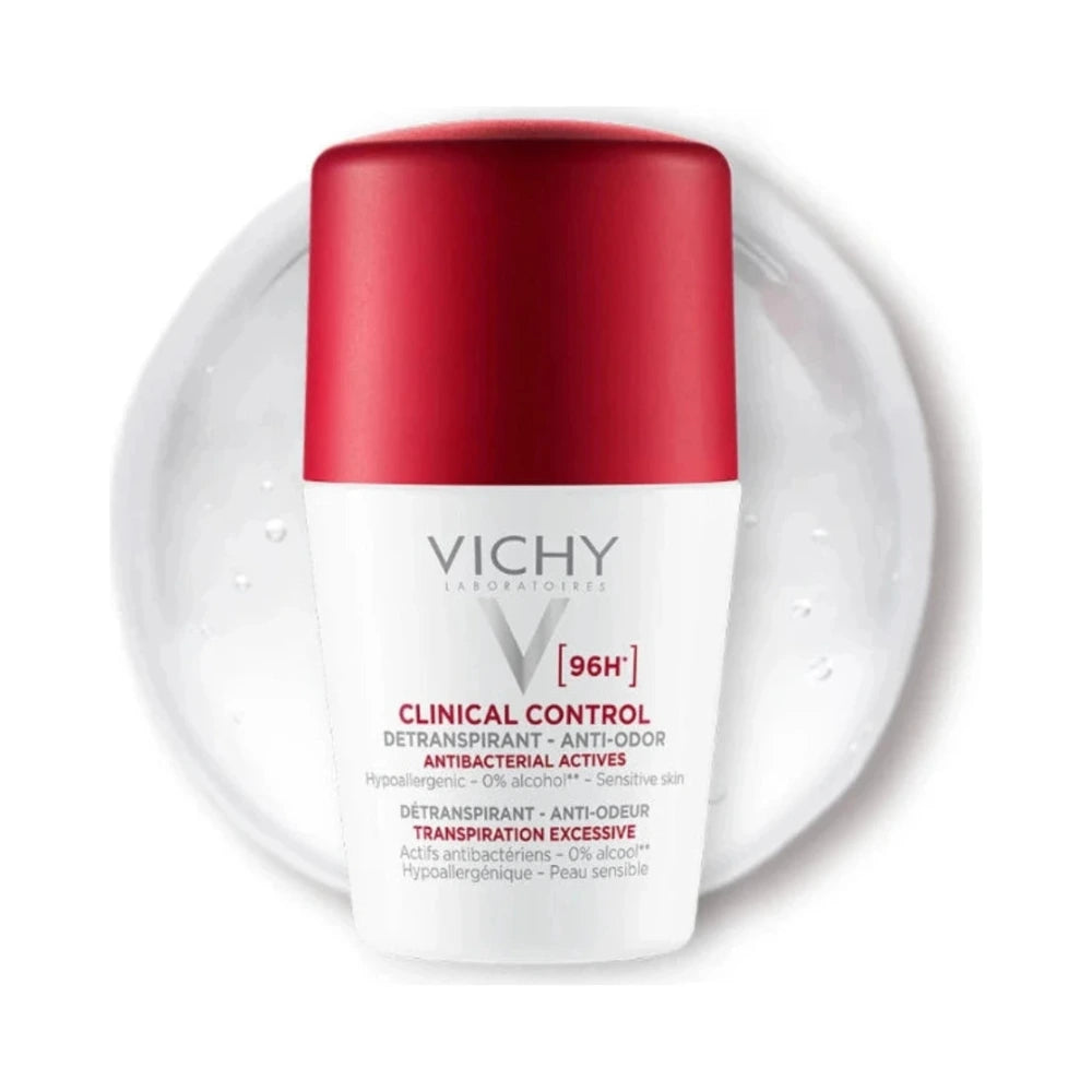 Vichy Déodorant Clinical Control 96H – Tous Types de Peau