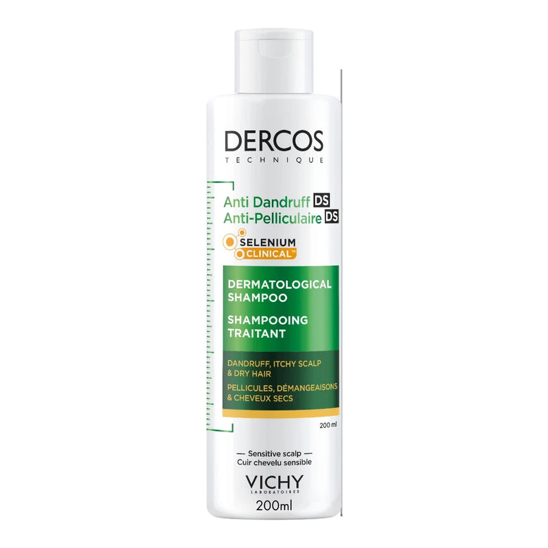 Vichy Dercos Shampooing Anti-Pelliculaire Cheveux Secs – 200 ml