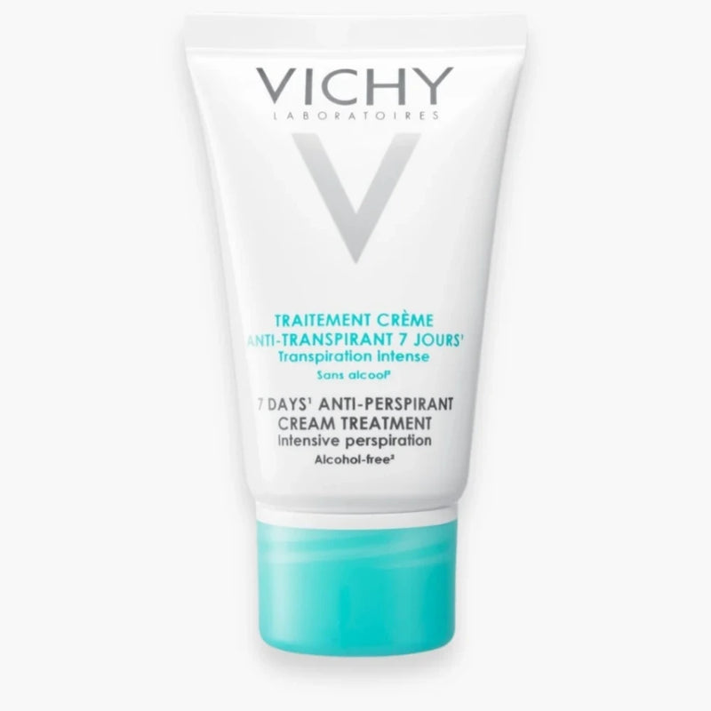 Vichy Dermo-Tolérance Traitement Crème Anti-Transpirant 7 Jours Tous Types de Peaux | 30ml