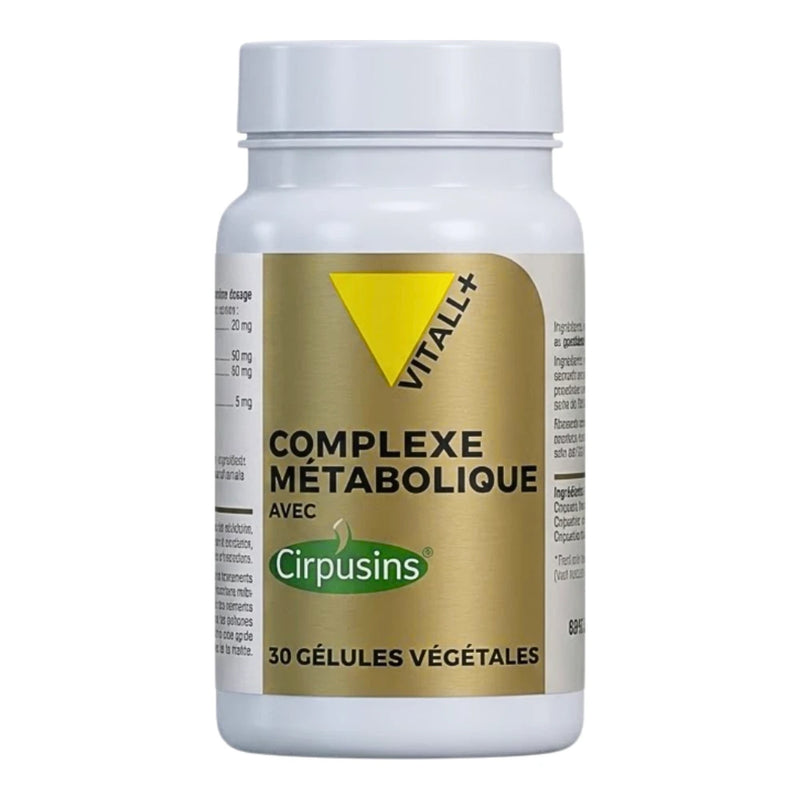 Vit'all Plus Complexe Metabolique 30 Gelules