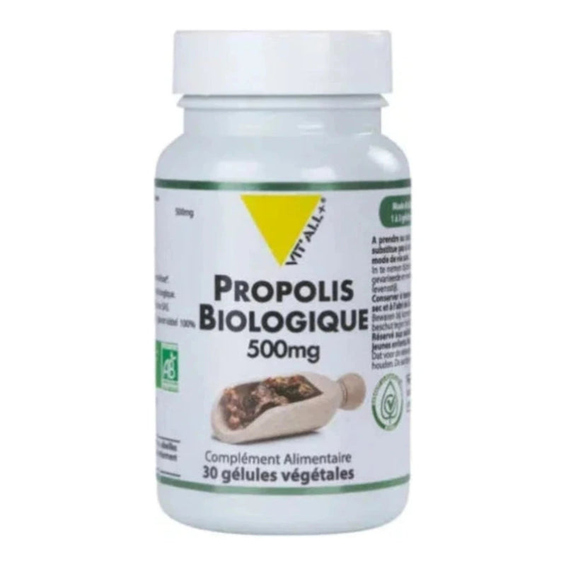 Vit'All+ Propolis Biologique 500 mg – 30 Gélules