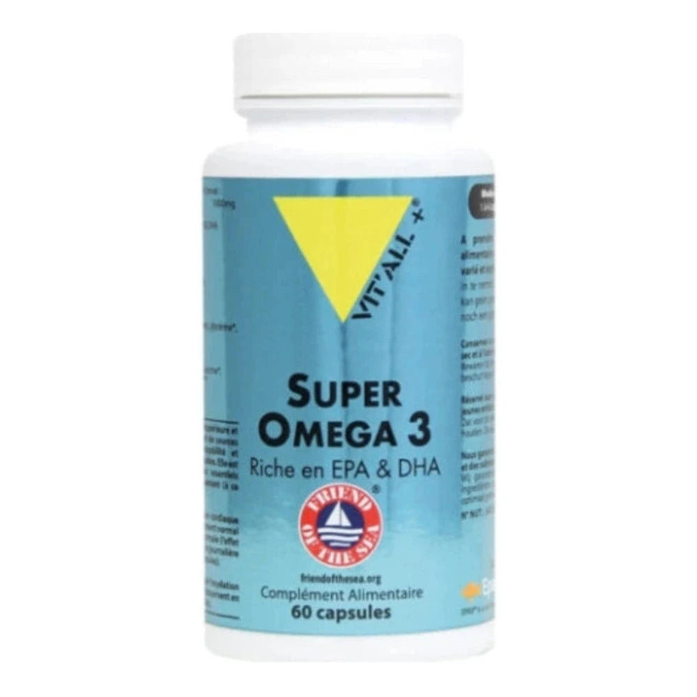 Vit'All+ Super Oméga 3 1000 mg – 30 capsules